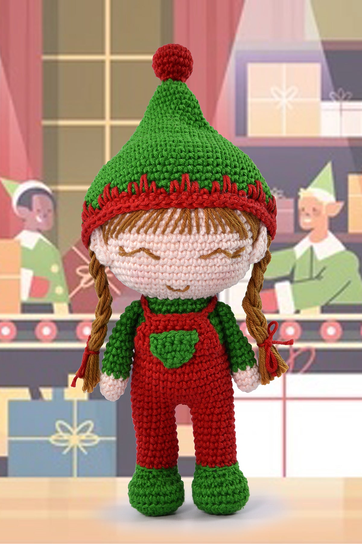 Christmas Crochet Kit (Sugar Plum)