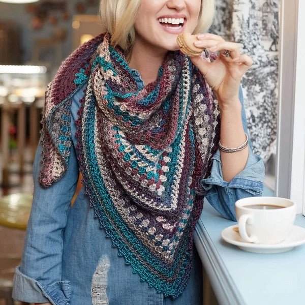 Free Crochet Wrap Pattern - Life + Yarn