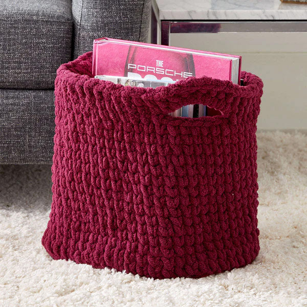 Corral The Clutter With This Crochet Basket Pattern