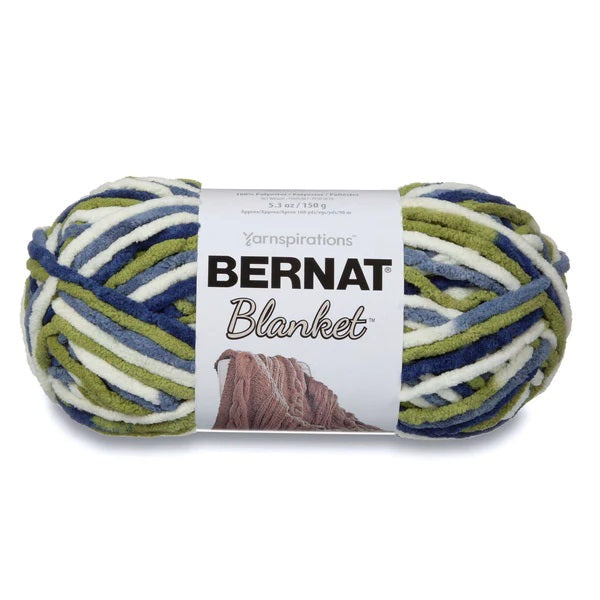 Sunshine Green Blanket Yarn - Bernat