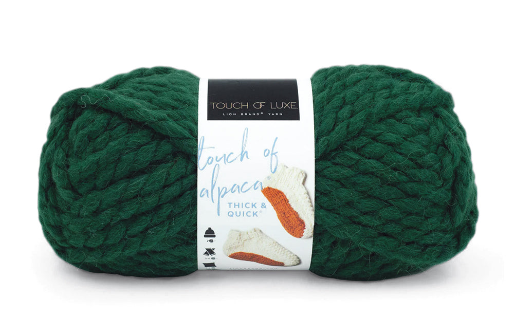 Lion Brand Yarn Wool-Ease Thick and Quick Petrol Blue Classic
