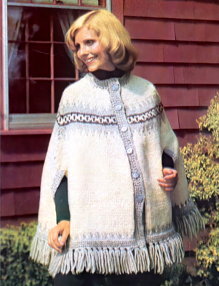 Knitted Cape Pattern