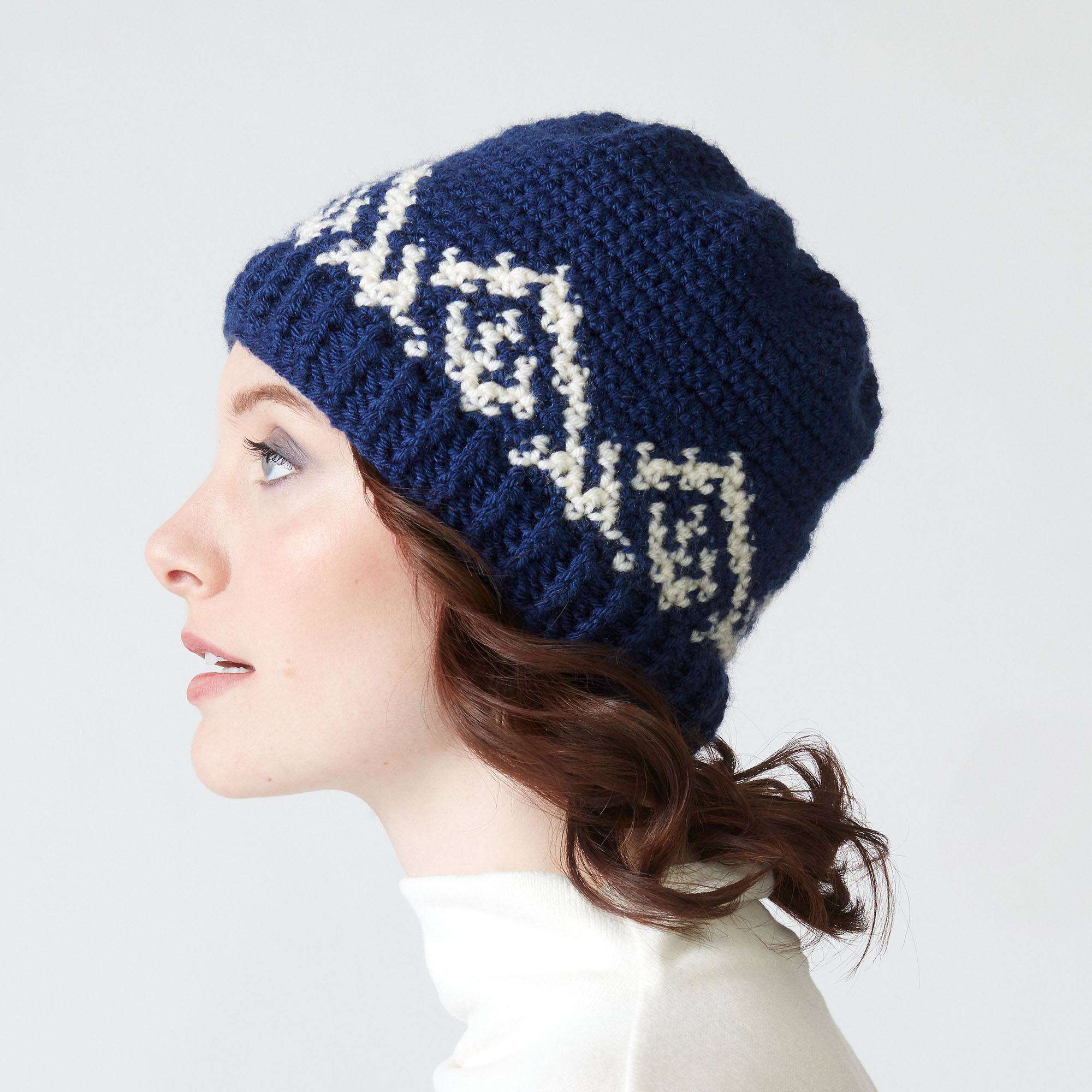 Free Winter Crown Crochet Hat Pattern – Mary Maxim Ltd