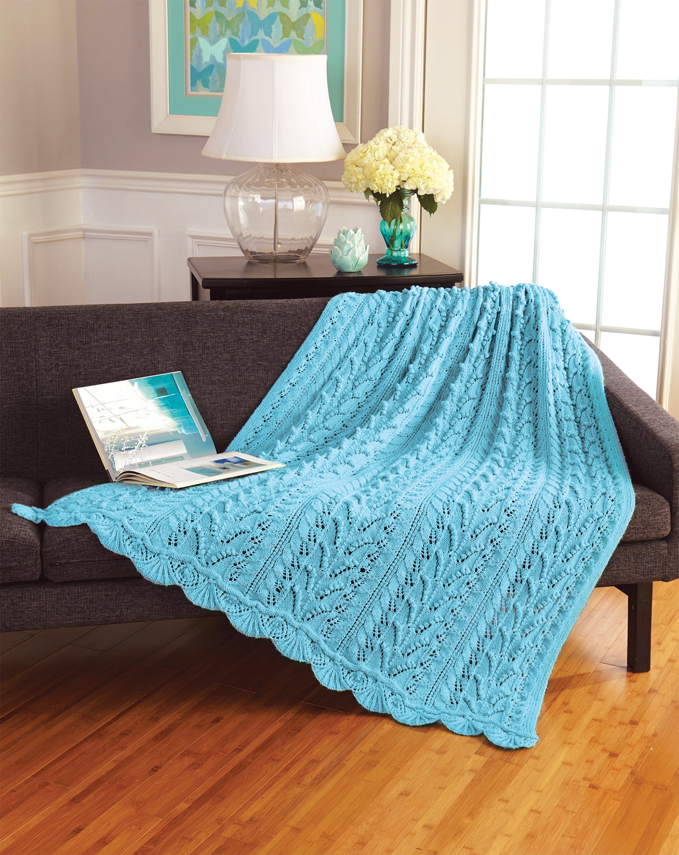 Maggie's Lace Afghan – Mary Maxim Ltd