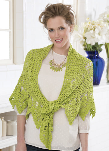 Free Romantic Pineapple Shawl Pattern – Mary Maxim Ltd