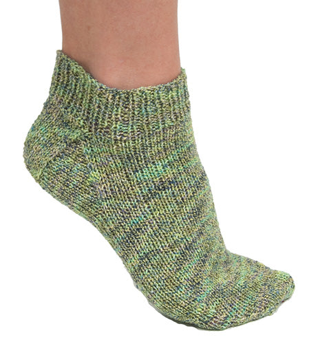 Basic Ankle Sock  Knit Pattern 