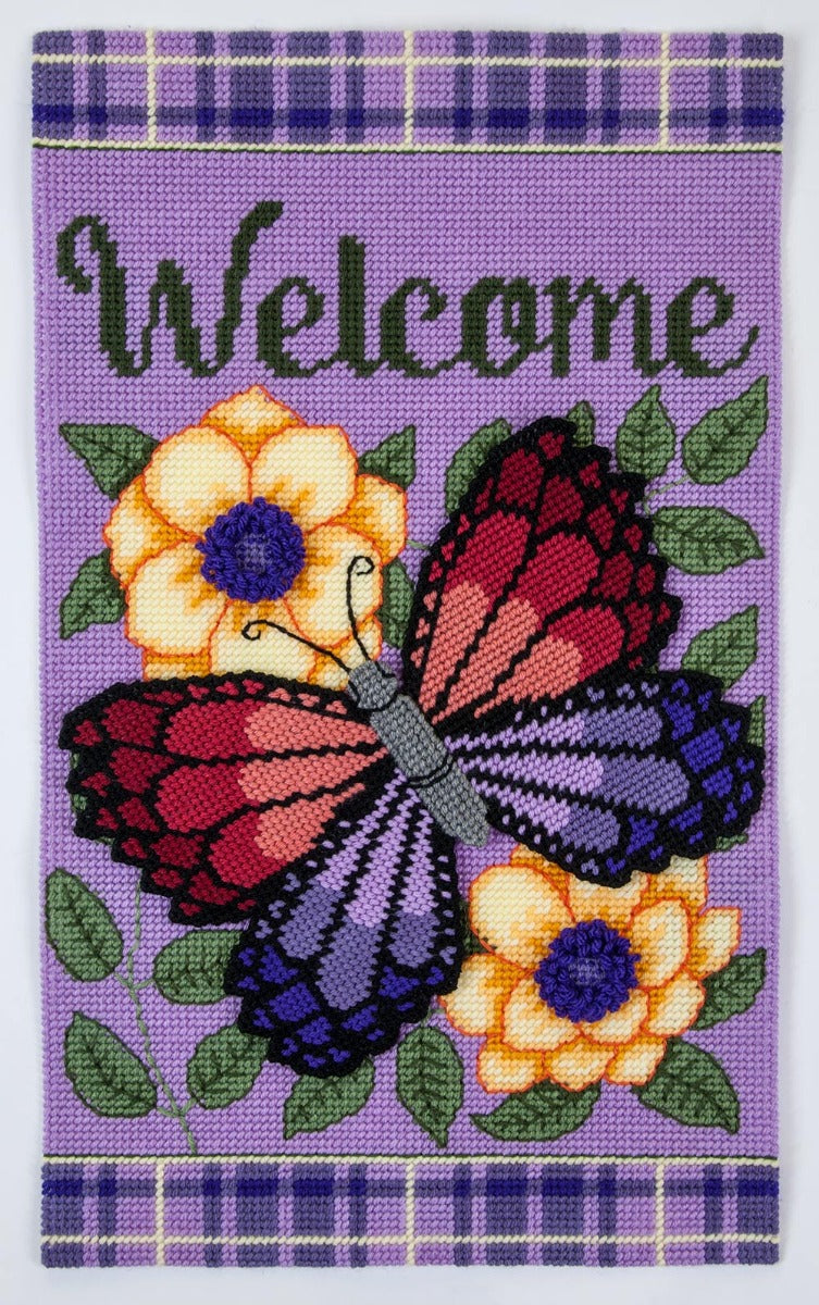 Summer Flutter Plastic Canvas Ensemble Kit