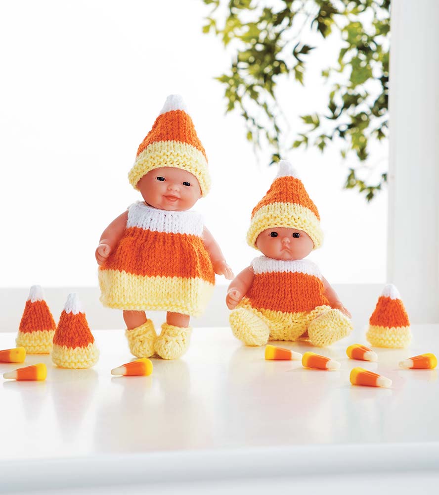 Candy Corn Kids Doll Kit – Mary Maxim Ltd