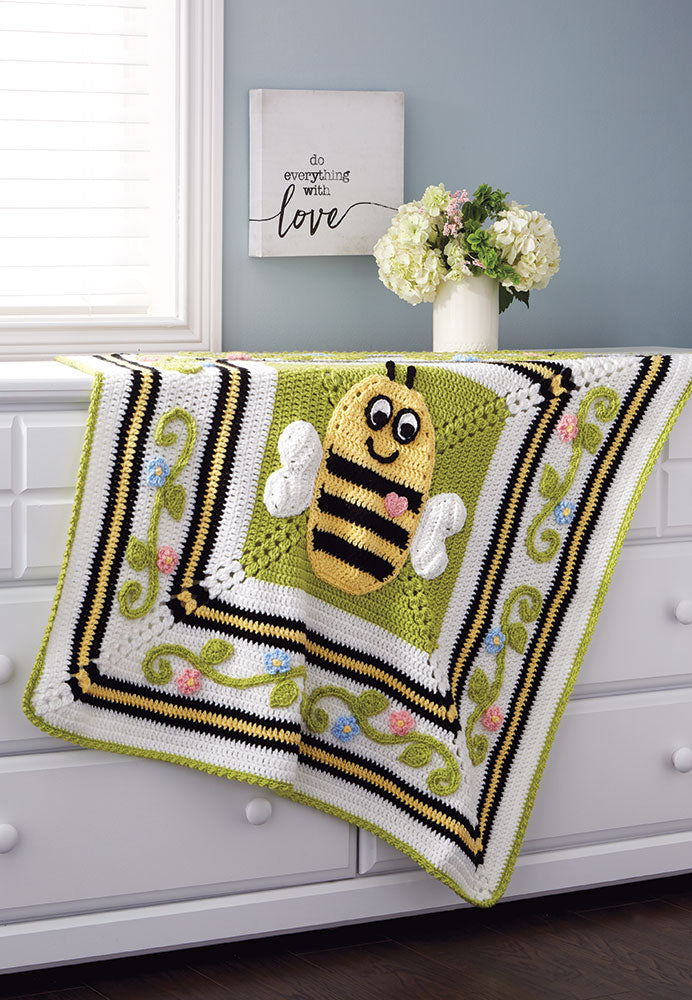 Buzzy Bee Blanket Mary Maxim Ltd