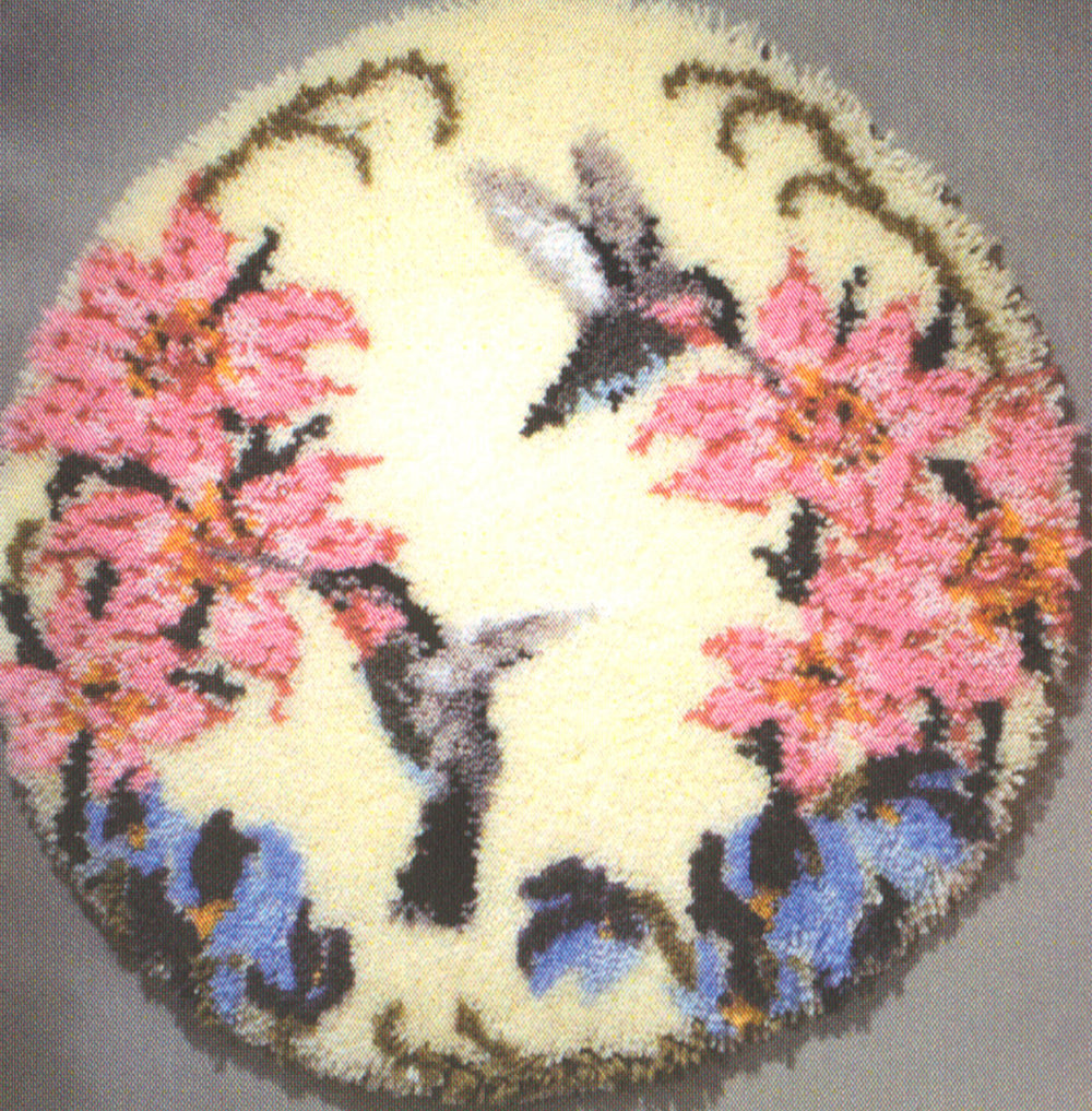 Hummingbird Round Latch Hook Rug Pattern – Mary Maxim Ltd