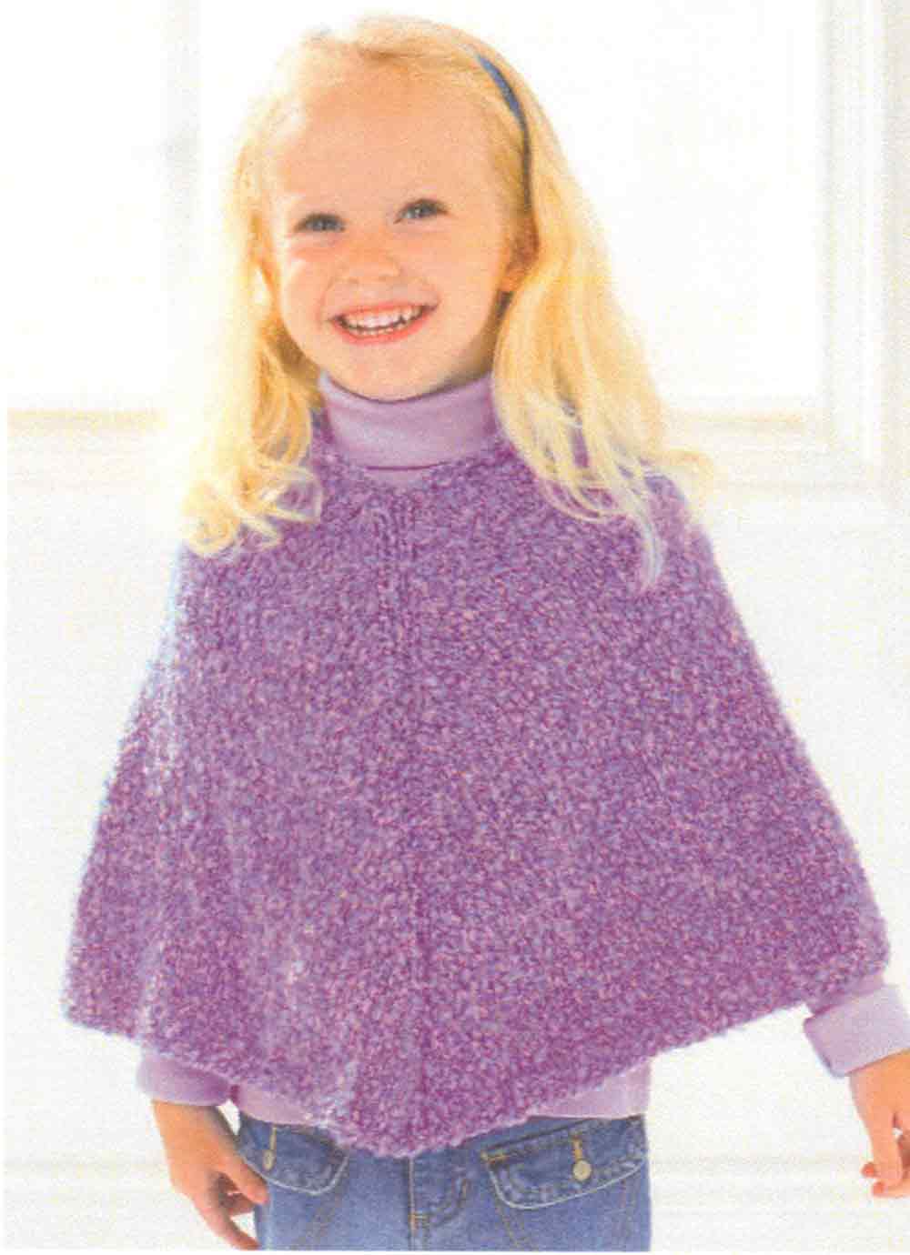 Cable Poncho Knitting Pattern Lillian, Knitted Capes