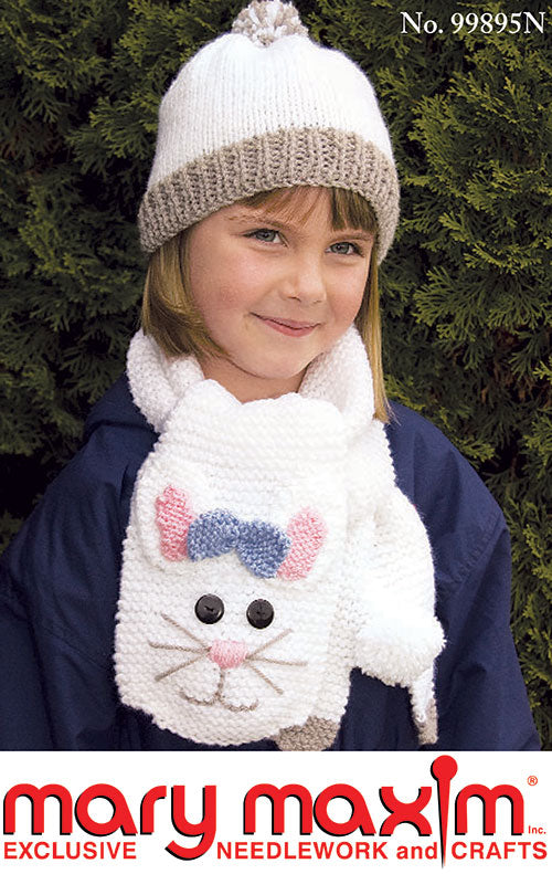 Bunny Hat and Scarf Pattern – Mary Maxim Ltd