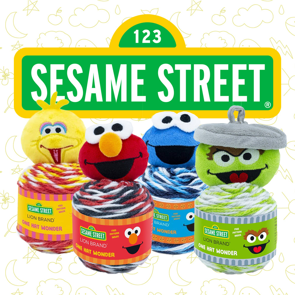 Sesame Street™ One Hat Wonder Yarn – Mary Maxim Ltd