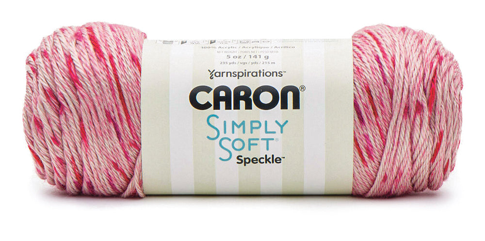 Caron Simply Soft Speckle Yarn - Abyss