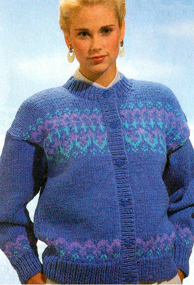 Fair Isle Cardigan Pattern