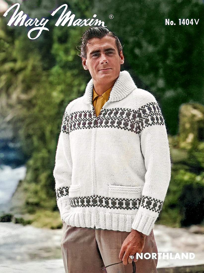 Men's Snowrena Cardigan Pattern