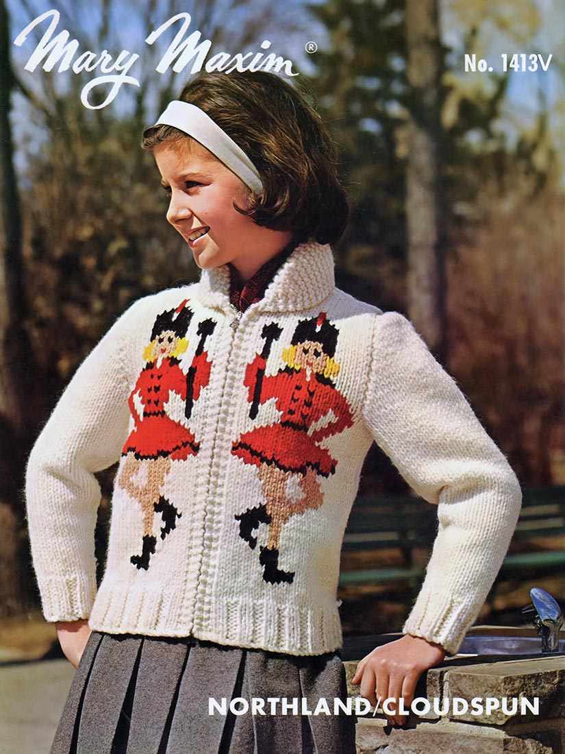 Girls' Majorette Cardigan Pattern