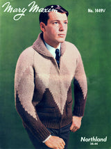 Men's Harlequin Cardigan Pattern