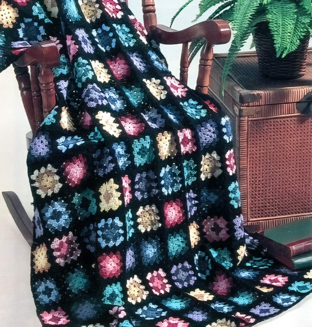 Granny Square Afghan Pattern