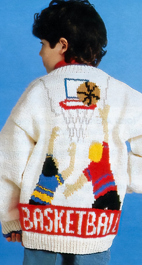 Basketball Cardigan Pattern