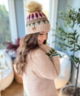 Autumn's Charm Mosaic Hat