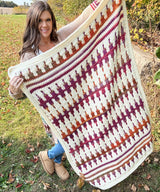 Autumn's Charm Mosaic Blanket