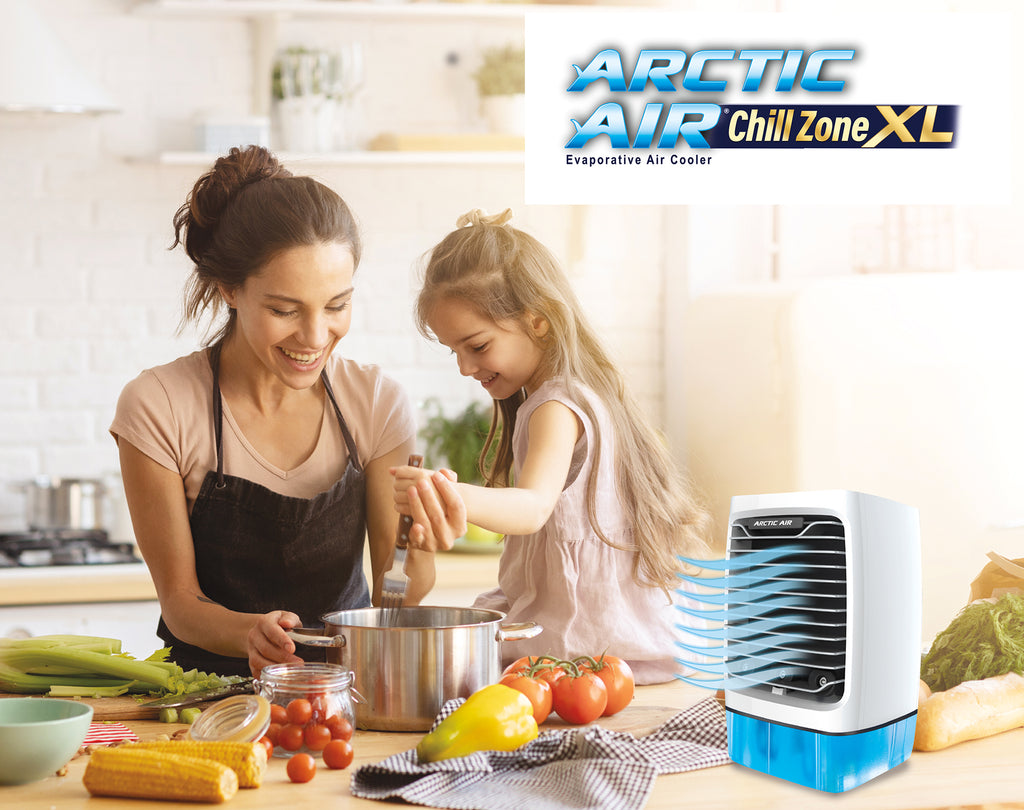 Arctic air store evaporative air cooler