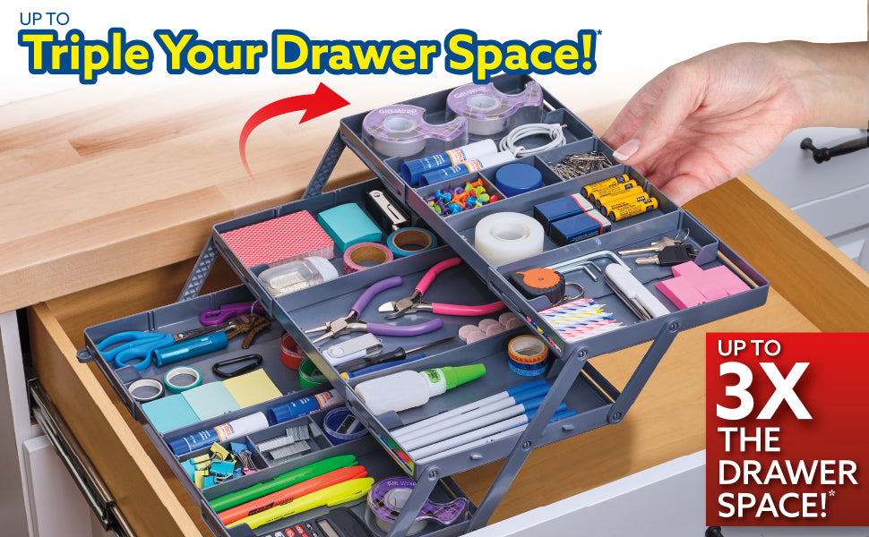 Great tutorial on how to fold various items to mazimize drawer space!