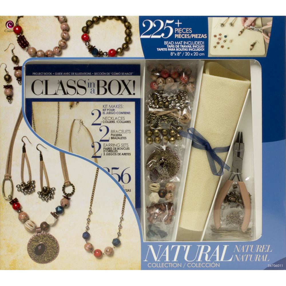 Class in a Box Jewellery Kit - Natural Collection