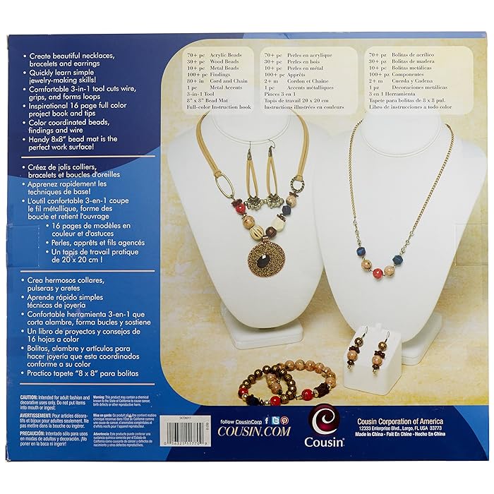 Class in a Box Jewellery Kit - Natural Collection