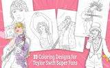 Livre de coloriage et d'activités Super FAN-tastic Taylor Swift