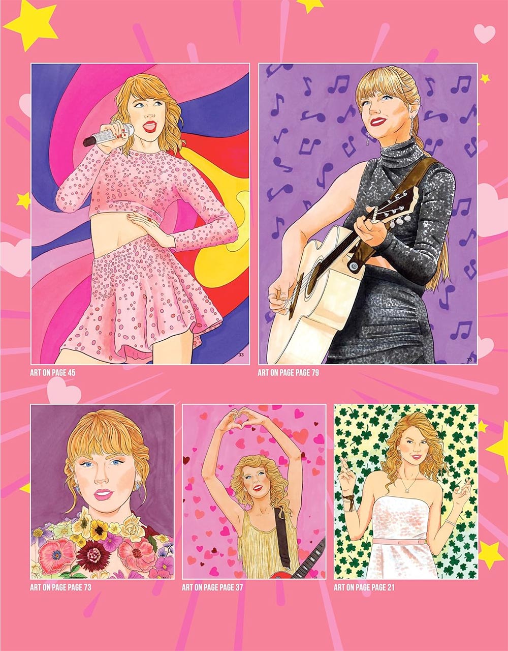 Livre de coloriage et d'activités Super FAN-tastic Taylor Swift