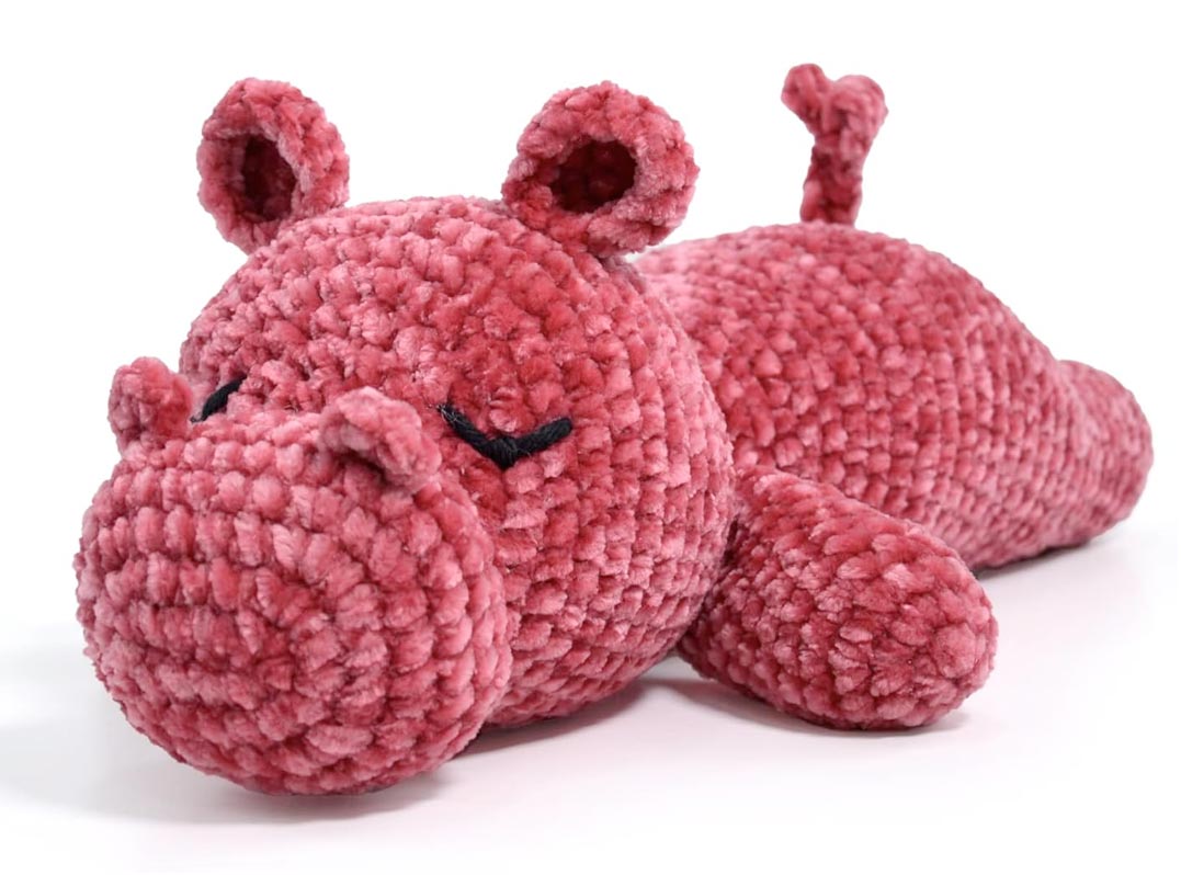 Kit Amigurumi Hippo Nappy Time