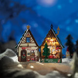 Twinkling Christmas House Kit