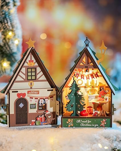 Twinkling Christmas House Kit