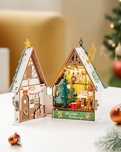 Twinkling Christmas House Kit