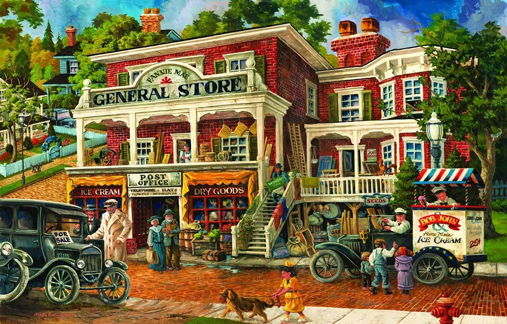 Fannie Mae's General Store Jigsaw Puzzle