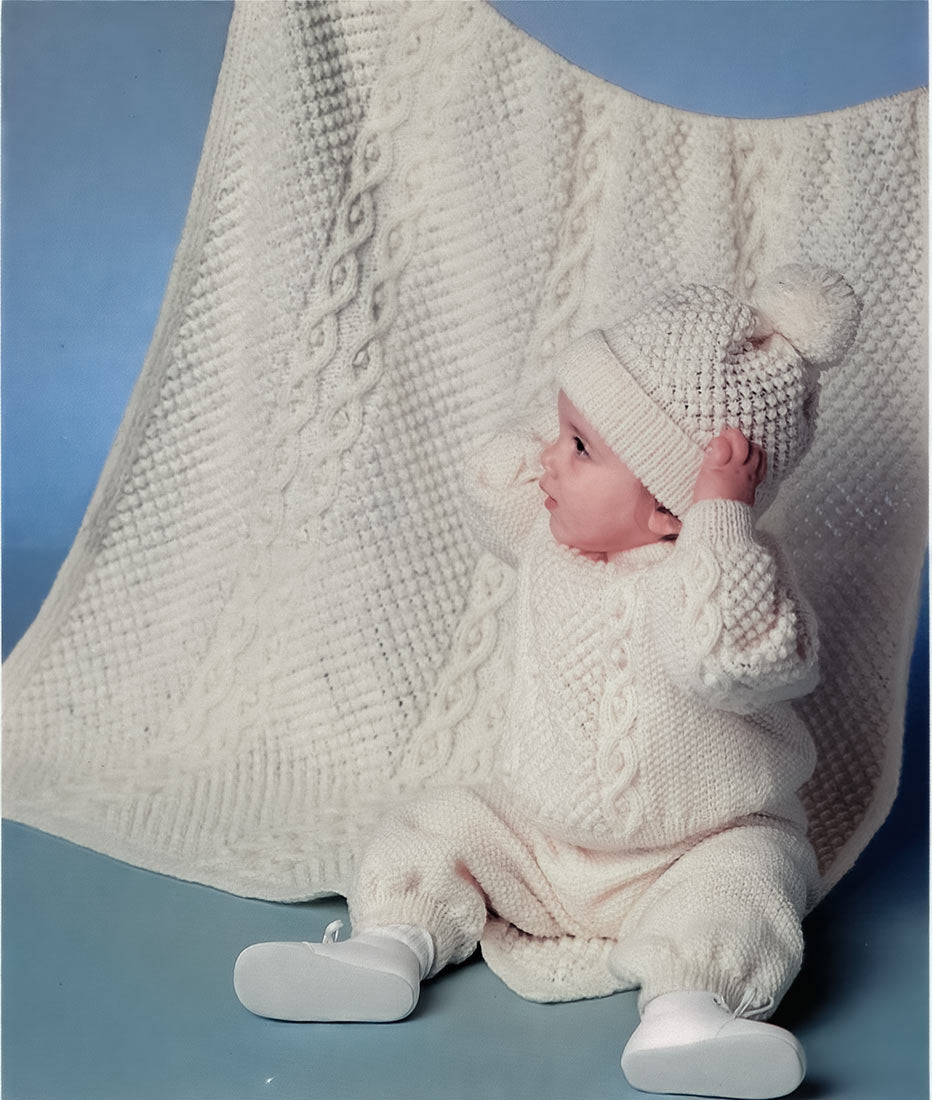 Modèle d’ensemble bébé Aran