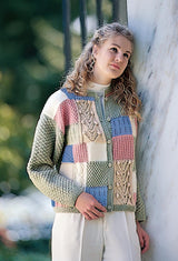 Modèle de cardigan échantillonneur