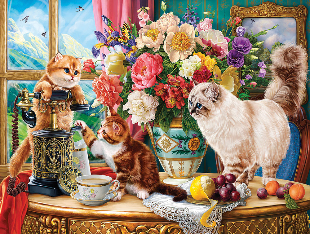 Family Cats Jigsaw Puzzle