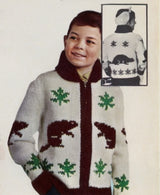 Canadian Beaver Cardigan Pattern