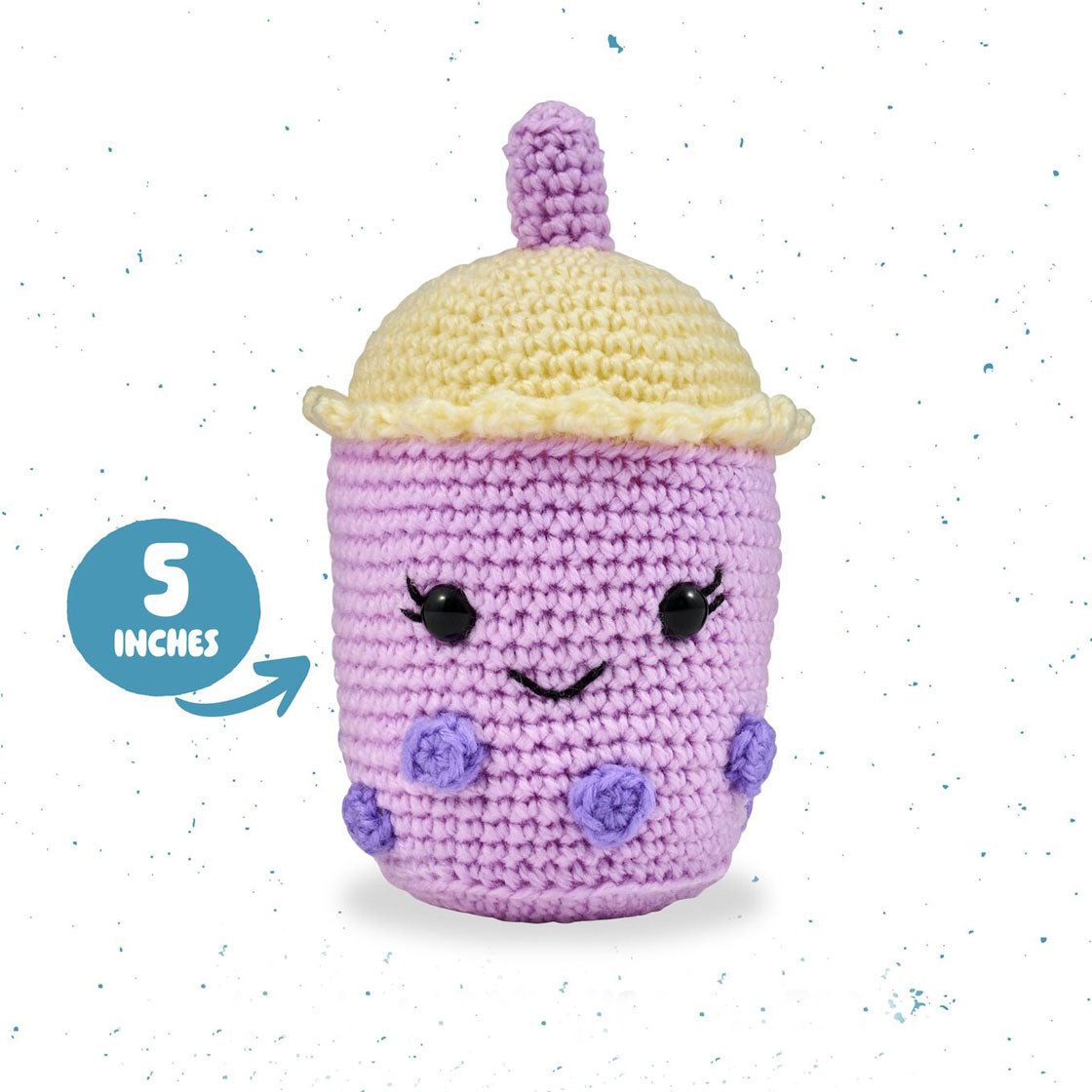 Sarah the Boba Tea Amigurumi Kit