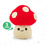 Juno the Mushroom Amigurumi Kit