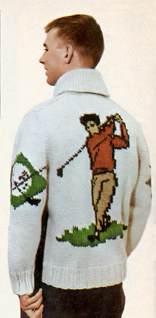 Good Vintage Golf Sweater