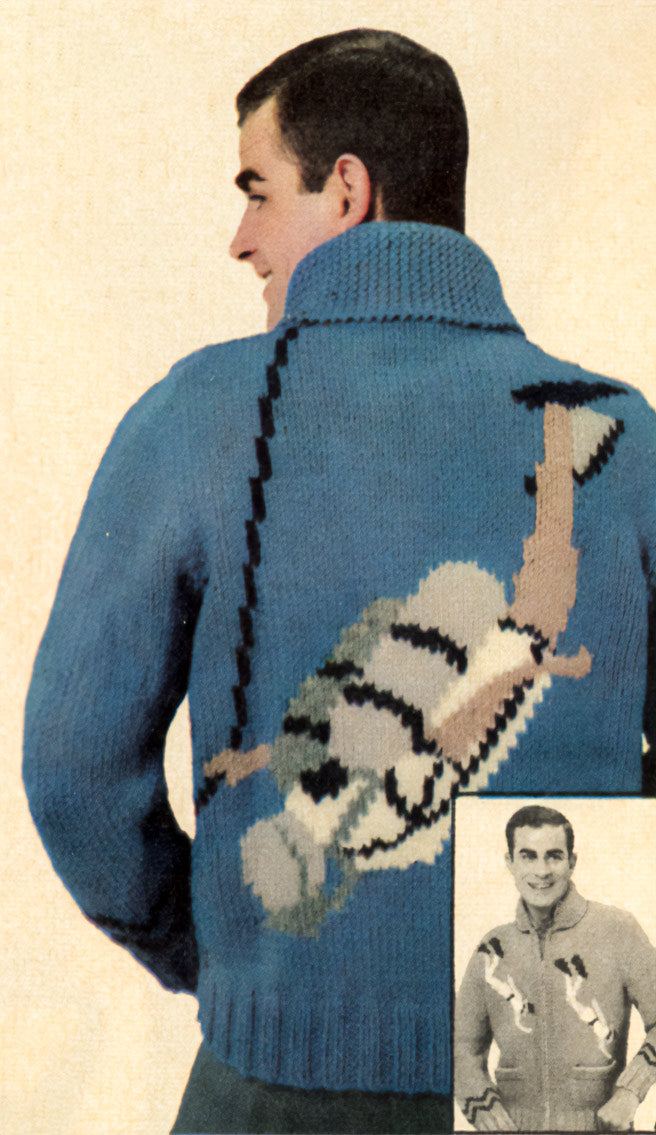 Skin Diving Cardigan Pattern