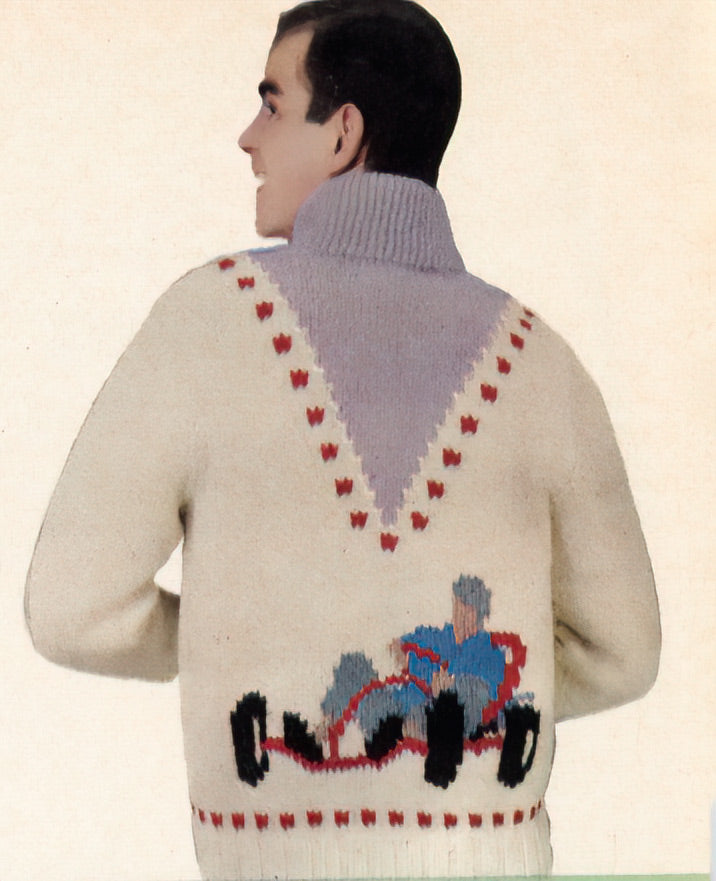 Modèle de cardigan Go-Cart