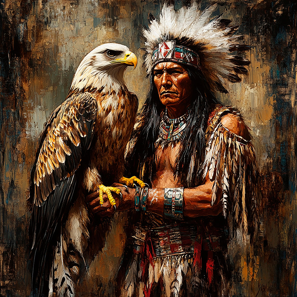 Chief Eagle Jigsaw Puzzle