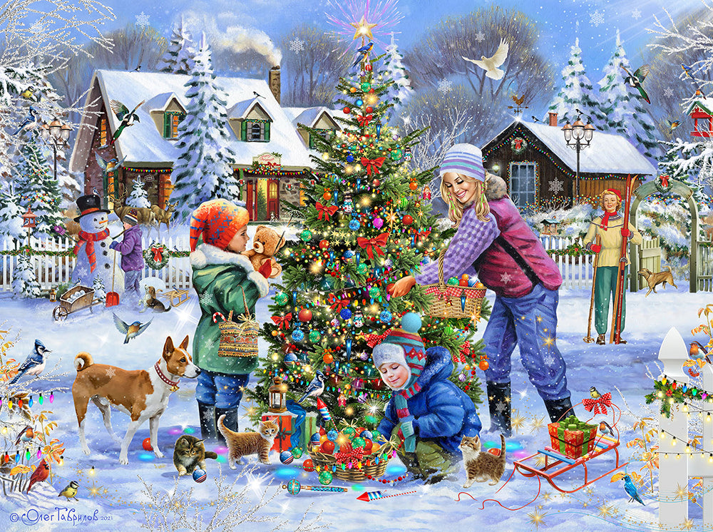 Dressing The Tree Jigsaw Puzzle