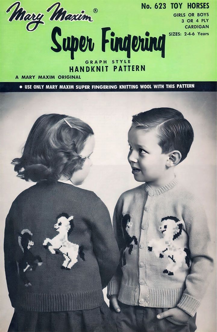 Cardigan enfant chevaux jouets