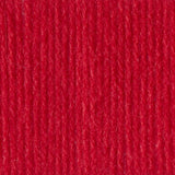 Couverture au crochet rouge